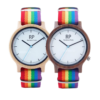 Orologio in legno LGBT