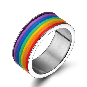 Anello arcobaleno LGBT