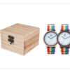 Orologio in legno LGBT