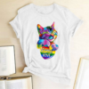 T-shirt con gatto con focolare LGBT, l'amore è amore