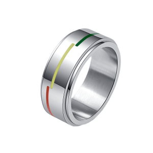 Anello LGBT Rotativo Arc-en-ciel