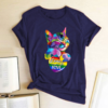 T-shirt con gatto con focolare LGBT, l'amore è amore