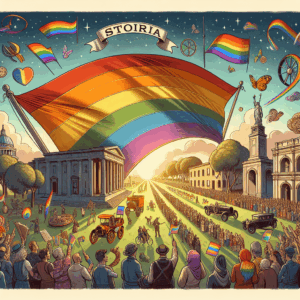 Storia del drappo arcobaleno