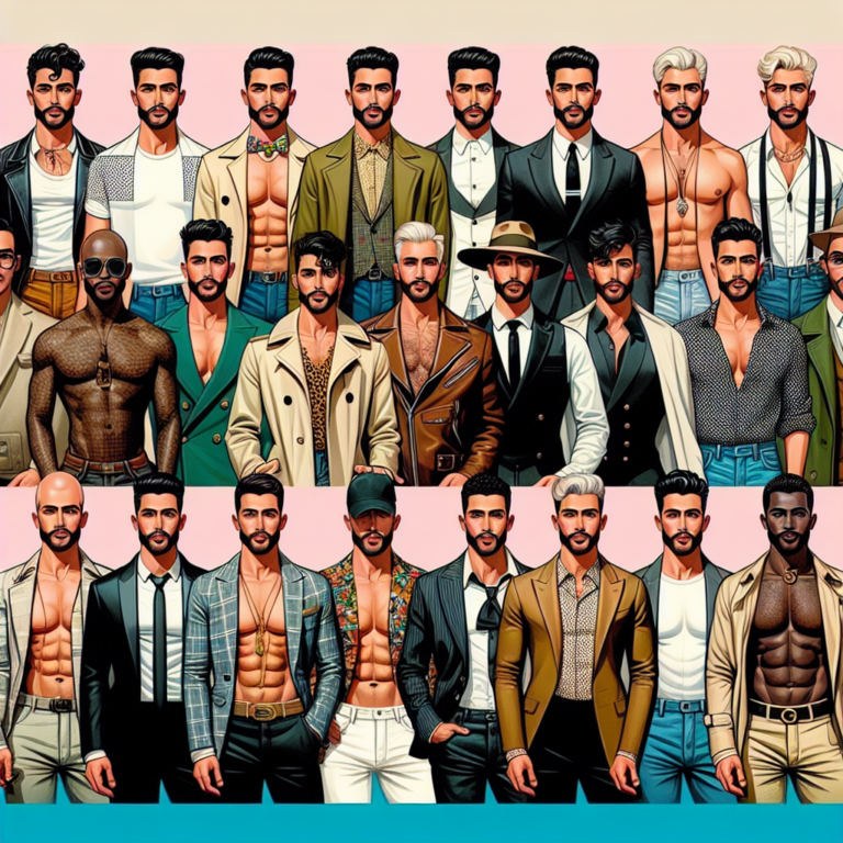 Moda gay : Come lo stile maschile si reinventa nel corso degli anni