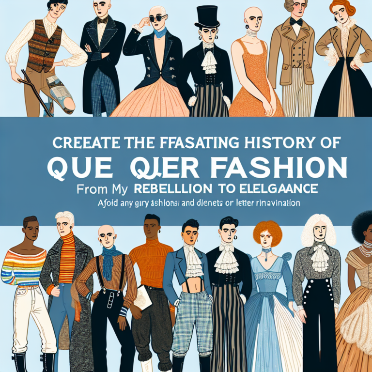 L’affascinante storia della moda queer : Dalla ribellione all’eleganza