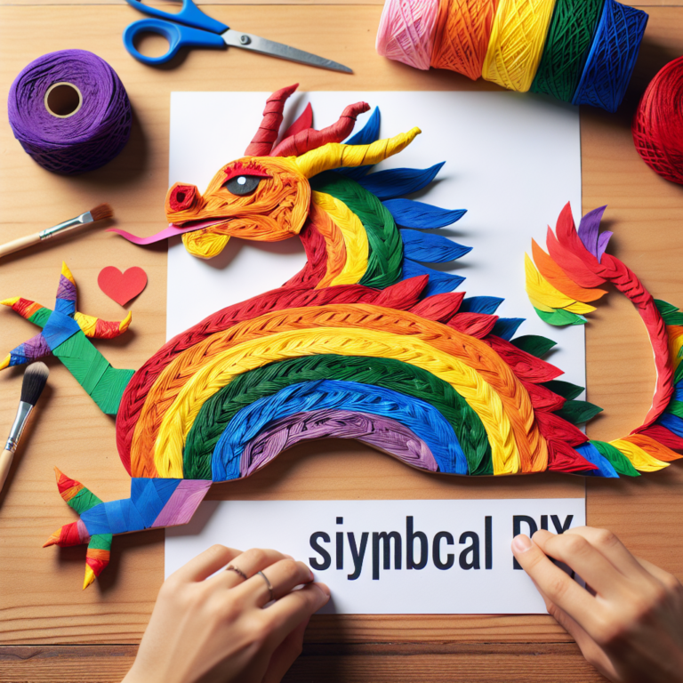 Fabbricare il proprio drago LGBTQIA+ : DIY simbolico